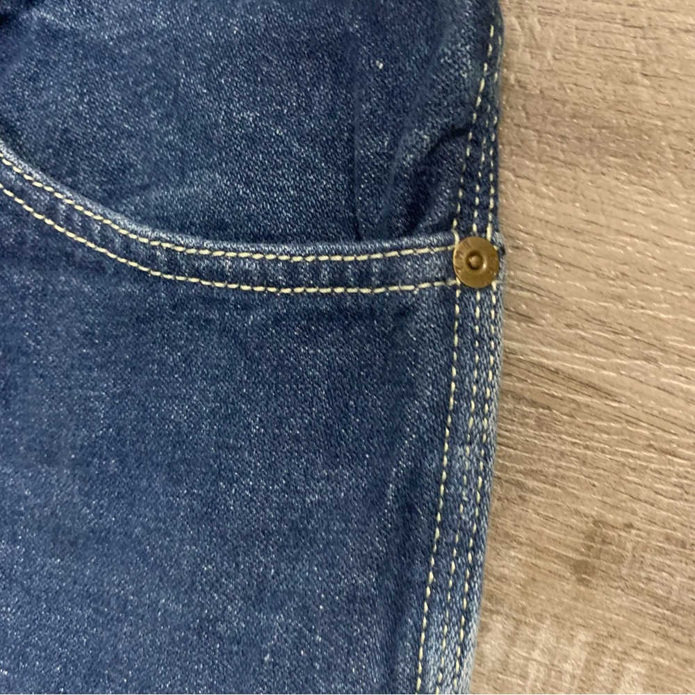 Gap Vintage Retro 70’s High Waist Rise Straight Leg Jeans 28 - Picture 2 of 5